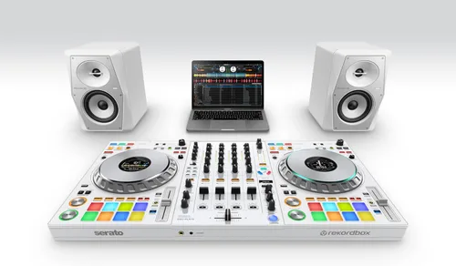 Vista 6 de Pioneer DJ DDJ-FLX10 Controlador DJ de 4 canales, separación de pistas, color blanco