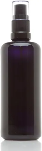 Vista 12 de Infinity Jars Botella de spray de niebla fina de vidrio ultravioleta negro de 0.2 fl oz (0.17 fl oz)