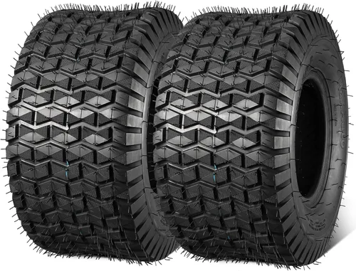 Vista 9 de MaxAuto FOX V1 - Neumáticos para cortacésped de 15 x 6.00-6 nhs, neumáticos de tractor de césped de 15 x 6.00 x 6, neumático de carrito de golf