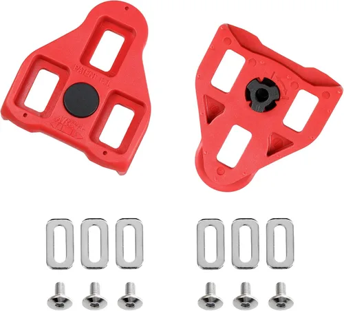 Vista 5 de Venzo Zapatos de ciclismo de carretera para hombre, 3 correas, compatibles con Look Delta y Shimano SPD-SL, perfectos para bicicletas de carreras