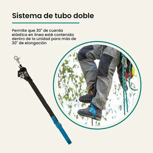 Vista 4 de Weaver Arborist Nylon HAAS Velox Ascent System, Regular El diseño de configuración cero ayuda a los escaladores a moverse de manera eficiente