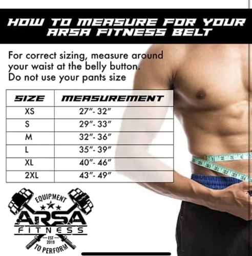 Vista 5 de Arsa Fitness Cinturón de palanca ajustable para levantamiento de pesas para hombres y mujeres, piel de vaca real para levantamiento de pesas