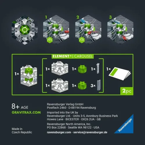 Vista 2 de Ravensburger GraviTrax PRO - Accesorio para carrusel Fomenta la experimentación y la creatividad Compatible con todos los sistemas GraviTrax