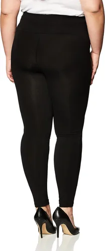 Vista 3 de HUE Leggings moldeadores de abdomen ultra para mujer Negro