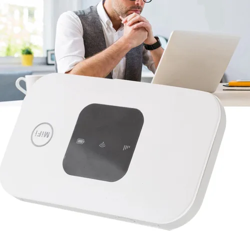 Vista 4 de Router WiFi móvil 4G LTE desbloqueado con ranura para tarjeta SIM para viajes globales (no para las Américas excepto) Dispositivo portátil