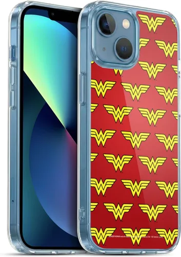 Vista 16 de Head Case Designs Funda de gel suave con licencia oficial de Wonder Woman DC Comics Classic Logos compatible con Apple iPhone 7 Plus/iPhone 8 Plus