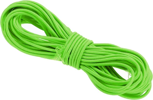 Vista 6 de PATIKIL Cuerda elástica elástica de 109 yardas (328.1 ft), cuerda elástica pesada de 0.059 in, albaricoque para manualidades, correas de gancho