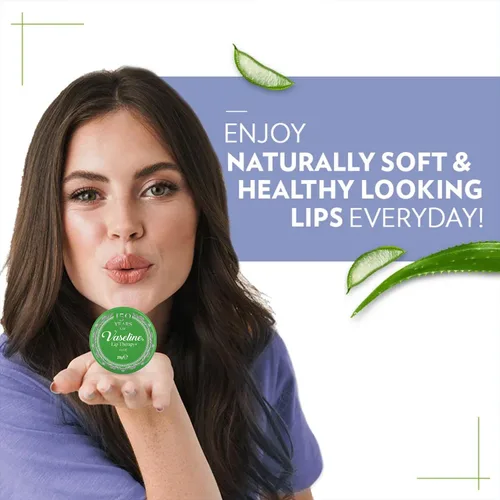 Vista 5 de Vaseline Terapia de labios Vaseline Lip Balm Hidratante labial para labios muy secos Aloe 0.71 oz