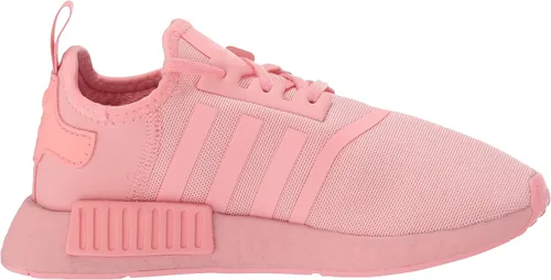 Vista 6 de adidas Originals NMD_r1 - Tenis unisex para niños Core BlackSilver MetallicSolar Red