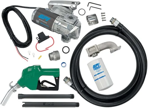 Vista 6 de GPI - Bomba de transferencia de combustible G20, boquilla de cierre automático con kit de filtro, 20 GPM, 12 voltios (162020-03)