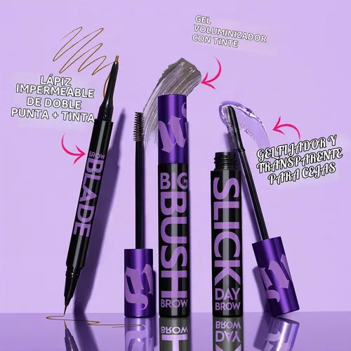 Vista 6 de Urban Decay Brow Blade - Lápiz de cejas 2 en 1 y resistente al agua, a prueba de manchas, resistente a la transferencia, tinta para cejas y lápiz