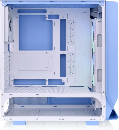 Vista 3 de Thermaltake Ceres 350 MX/Hydrangea Blue/Mid Tower/CT140 ARGB Fan*2/CT140 Fan*1/Panel frontal Mesh & TG/Conector oculto MB/CA-1Z3-00MFWN-00 Azul