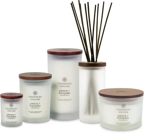 Vista 7 de Chesapeake Bay Candle Velas perfumadas, Balance + Harmony and Peace + Tranquility, tarros medianos (paquete de 2)