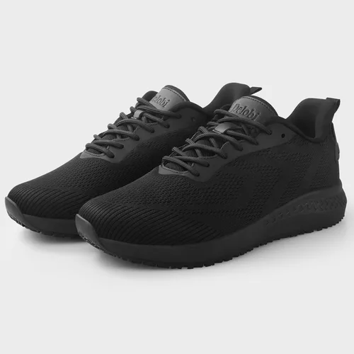 Vista 9 de Zapatos antideslizantes para hombre, para servicio de alimentos, antideslizantes, zapatos de trabajo para hombre, en restaurante, cocina, chef