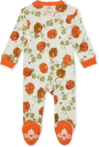 Vista 2 de Burts Bees Baby - Pijama de una pieza enterizo de bebé de 100 algodón orgánico con cremallera frontal para dormir