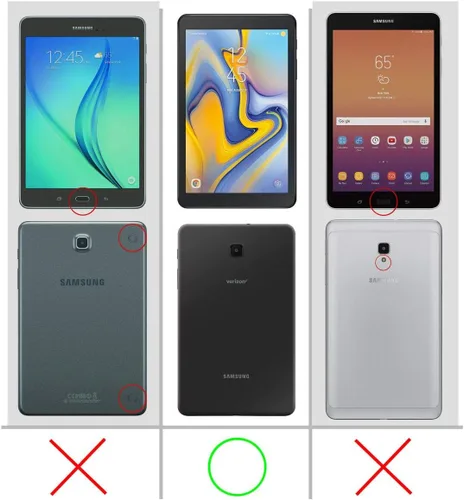 Vista 2 de SUPCASE Funda para Samsung Galaxy Tab A 8.0 con protector de pantalla