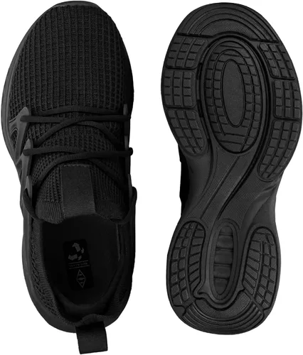 Vista 4 de Pujcs - Zapatos deportivos para caminar para hombre, antideslizantes, transpirables, ligeros, atléticos, para gimnasio, tenis y correr