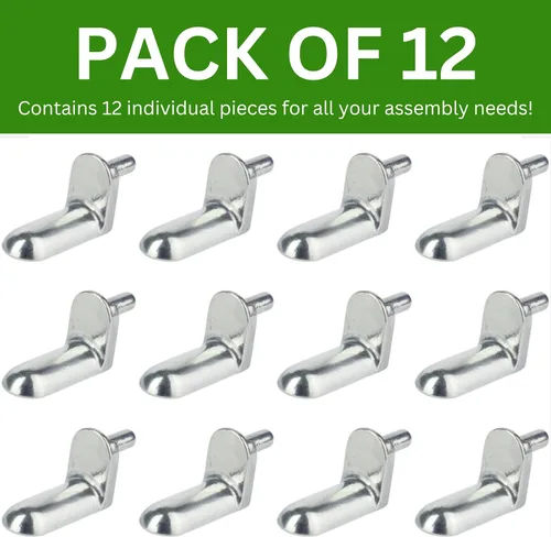 Vista 4 de Spare Hardware Parts BESTA - Pasadores para estantería (repuesto para IKEA Parte #113301) (paquete de 12)