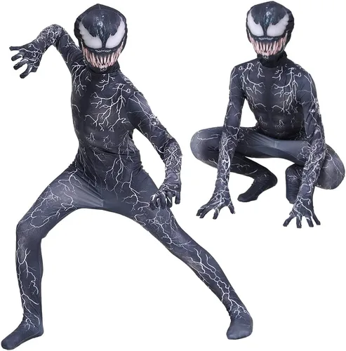 Vista 2 de YAVKELMY Kids Costumes Halloween Cosplay Costumes Children's Performance Bodysuits