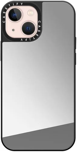 Vista 9 de CASETiFY Funda de espejo para iPhone Air [Reflejante/Compatible con Magsafe / Protección contra caídas de 4.9 pies de grado militar 1X] - Negro