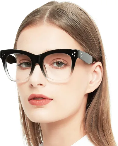 Vista 8 de OCCI CHIARI - Gafas de lectura para mujer con marco grande