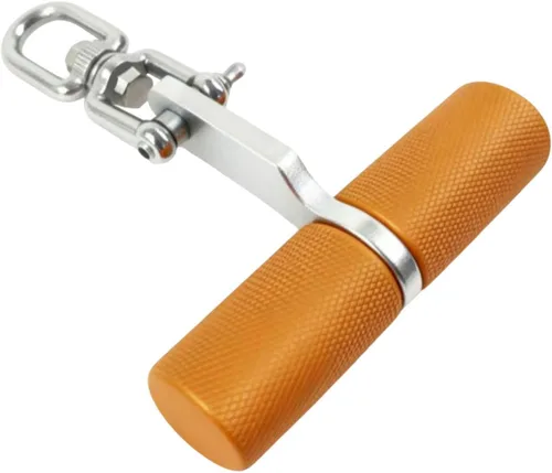 Vista 7 de LAT - Barra desplegable antideslizante, mango de entrenamiento de fuerza para gimnasio, accesorio de equipo de fitness para ejercicio, dorado