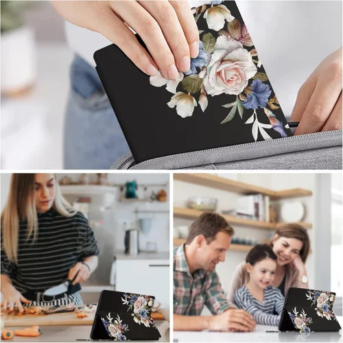 Vista 7 de Funda protectora plegable para iPad de 10.2 pulgadas, iPad de 10.2 pulgadas, iPad de 9ª/8ª generación 2019 y iPad de 7ª generación 2019, funda