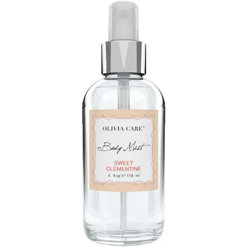 Vista 10 de Olivia Care Body Mist Trio, 3 aromas: flor de loto, rosa azucarada, clementina dulce (3 botellas en total (1 de cada aroma))