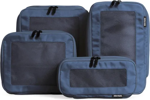 Vista 11 de Aerotrunk Cubos de embalaje de compresión para viajes, paquete de 2, beige