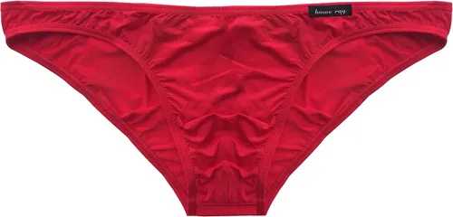 Vista 9 de WINDAY Calzoncillos de hombre Transpirable Hielo Seda Triángulo Bikinis y Escritos D318 1 paquete negro1