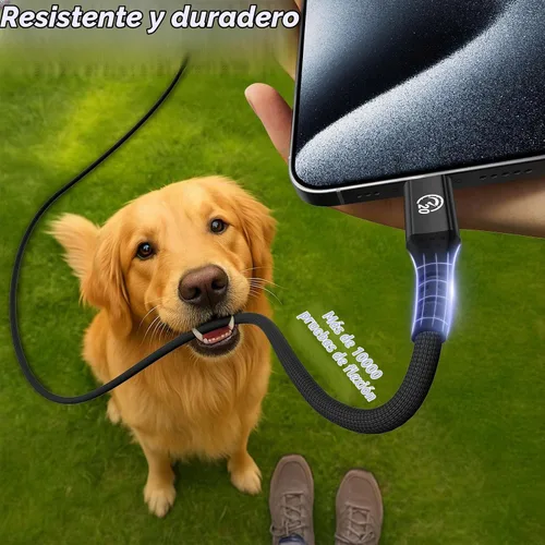 Vista 6 de Cable flexible USB C a USB C 3.2 Gen 2x2 de 1 pie, 2 unidades, cable USBC