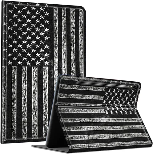 Vista 99 de Slim Case for Samsung Galaxy Tab S10 Lite / S10 FE / S9 FE 10.9" & Galaxy Tab S9 11", Multi-Angle Stand PU Leather Smart Folio Cover with Soft TPU