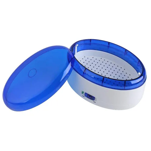 Vista 7 de Limpiador ultrasónico de vibraciones USB funciona con pilas, sistema de limpieza multiusos para joyas y gafas