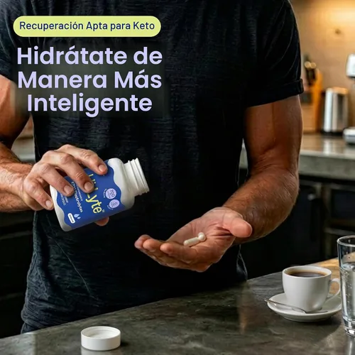 Vista 6 de Hi-Lyte K700 - Tapas rápidas para electrolitos, sin sabor, 40 unidades 700mg Potassium, Zero Sugar, No Stevia, Non-GMO, Vegan, Gluten-Free, No