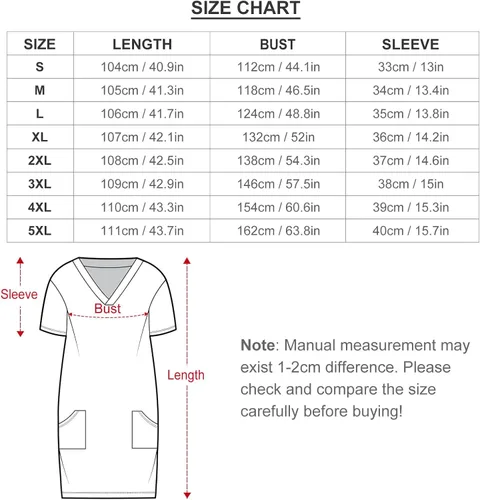 Vista 7 de Vestido casual de verano para mujer, vestido holgado de manga corta, estilo lobo