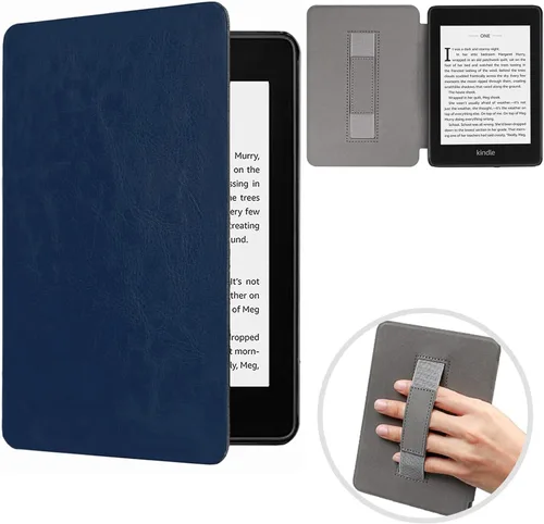 Vista 10 de Funda para Kindle Paperwhite 2018, delgada funda protectora de piel sintética con función de apagado y encendido automático para Kindle Paperwhite