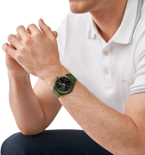 Vista 5 de Michael Kors - Reloj de cuarzo Slim Runway de acero inoxidable para hombre