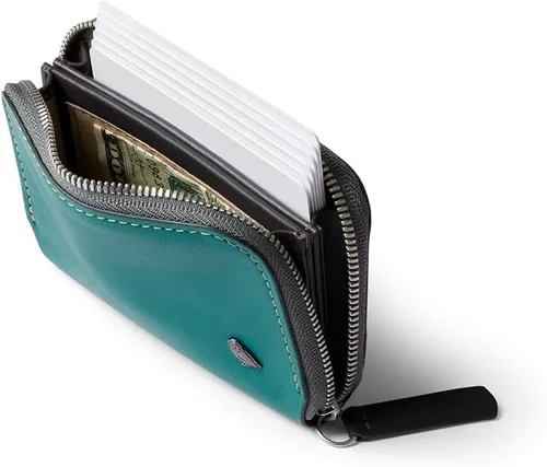Vista 3 de Bellroy Folio Mini (Wallet, Bolsa de monedas), verde azulado
