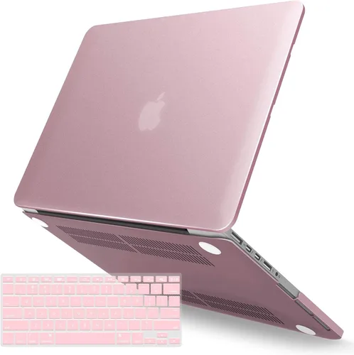 Vista 85 de IBENZER - Compatible con Funda para MacBook Pro de 13 Pulgadas 2015 2014 2013 Finales 2012 A1502 A1425, Carcasa Rígida con Cubierta para Teclado
