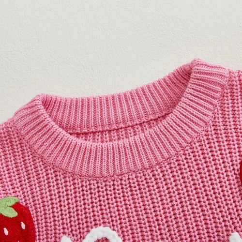 Vista 18 de VISGOGO Suéter a juego para hermanitas grandes y pequeñas, ropa de una sola pieza