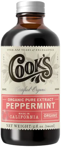 Vista 81 de Cook's, Sabor puro de vainilla sin alcohol, para cocinar, hornear, postres, extracto alternativo de vainilla de Madagascar sin alcohol, 8 onzas
