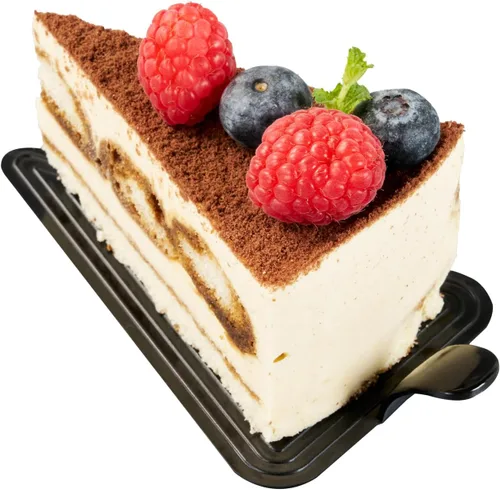 Vista 16 de Restaurantware Tablas para pasteles de 4.5 x 3 pulgadas, 100 bandejas triangulares de postre, ligeras con asa, tableros de repostería de plástico