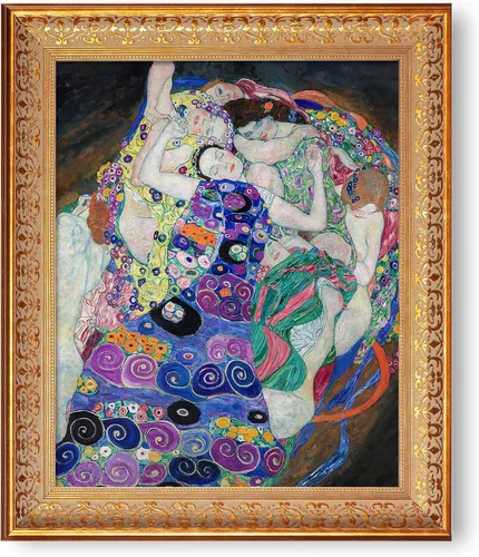 Vista 114 de A&T ARTWORK Avenue to Schloss Kammer por Gustav Klimt. Las reproducciones de arte clásico del mundo, impresiones en lienzo giclée para decoración