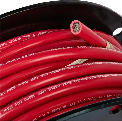 Vista 4 de Ancor Cable de batería y cable de grado marino 18 AWG - 4/0 AWG y de tamaños de bovina