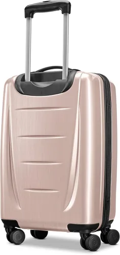 Vista 5 de Samsonite Winfield 2 Equipaje rígido con ruedas giratorias, Rosa(Artic Pink), Maleta de mano de 20 pulg.
