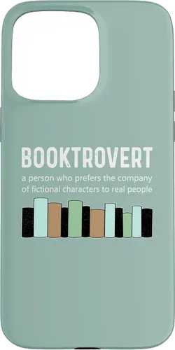 Vista 31 de Booktrovert Book Lover Book Worm Reading Nerd Bookshelf Case for iPhone 17