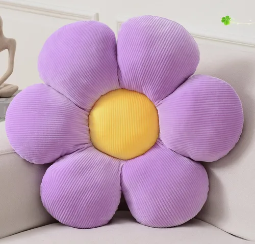 Vista 20 de Almohada de flores, almohadas azules, lindas margaritas, cojín decorativo para el hogar, para cama, sofá, sofá