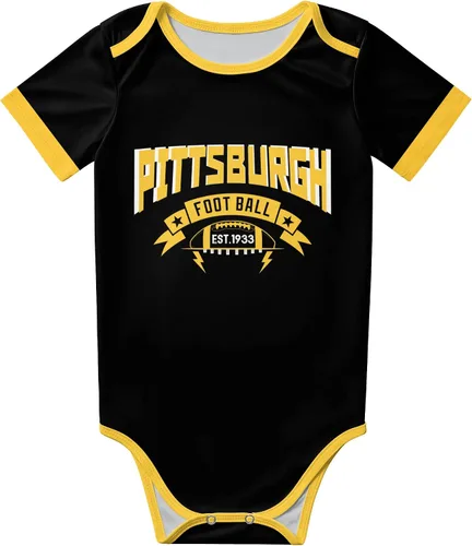 Vista 2 de Sfodcovy Ropa de bebé personalizada, ropa de bebé, número de nombre, recién nacido, regalos para bebé niño y niña