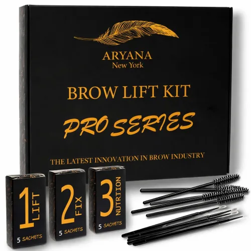 Vista 11 de ARYANA NEW YORK Kit de laminación de cejas - Kit de elevación de cejas Serie Profesional - Kit de inicio