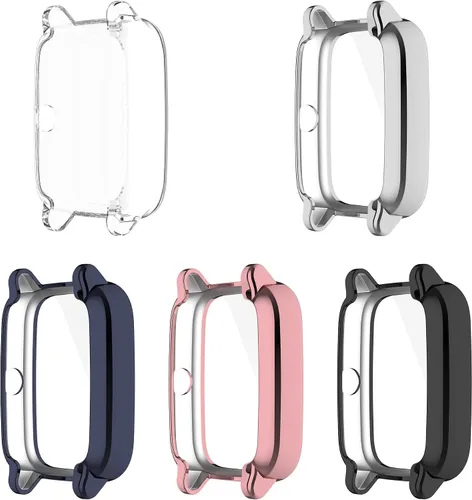 Vista 3 de Funda compatible con Willful ID205L y Fitpolo ID205L, funda protectora completa de TPU suave, protector de pantalla para Willful SW021 ID205L/SW025
